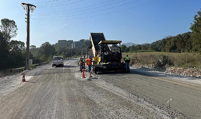 Yuvacık Barajı’na 4 şeritli yolla ulaşım