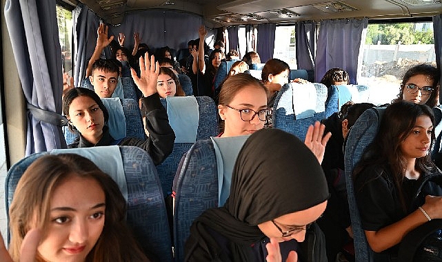 Kemer Belediyesi’nden okul servislerine denetim