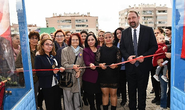 Çiğli’de Kadınların İşleteceği Kafe Hizmete Girdi